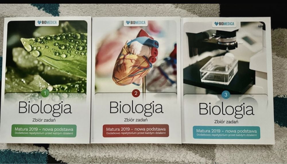 Biomedica zbiory zadan zestaw NOWE