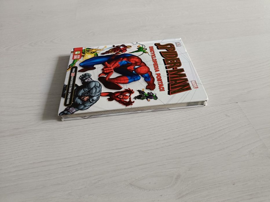Książka spider-Man encyklopedia postaci ponad 200 bohaterów że świata