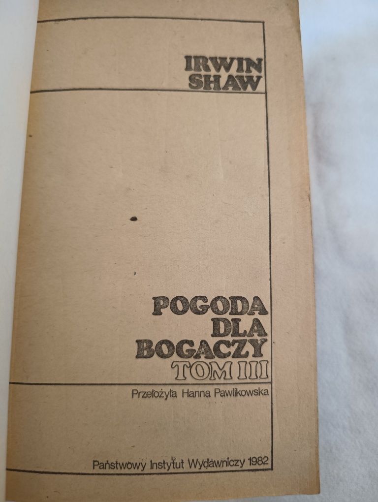 Pogoda dla bogaczy tom 3