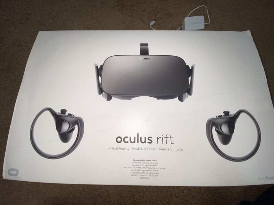Oculos de realidade virtual Oculos rift com cabo