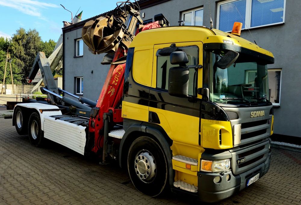Scania P420  Hakowiec z HDS