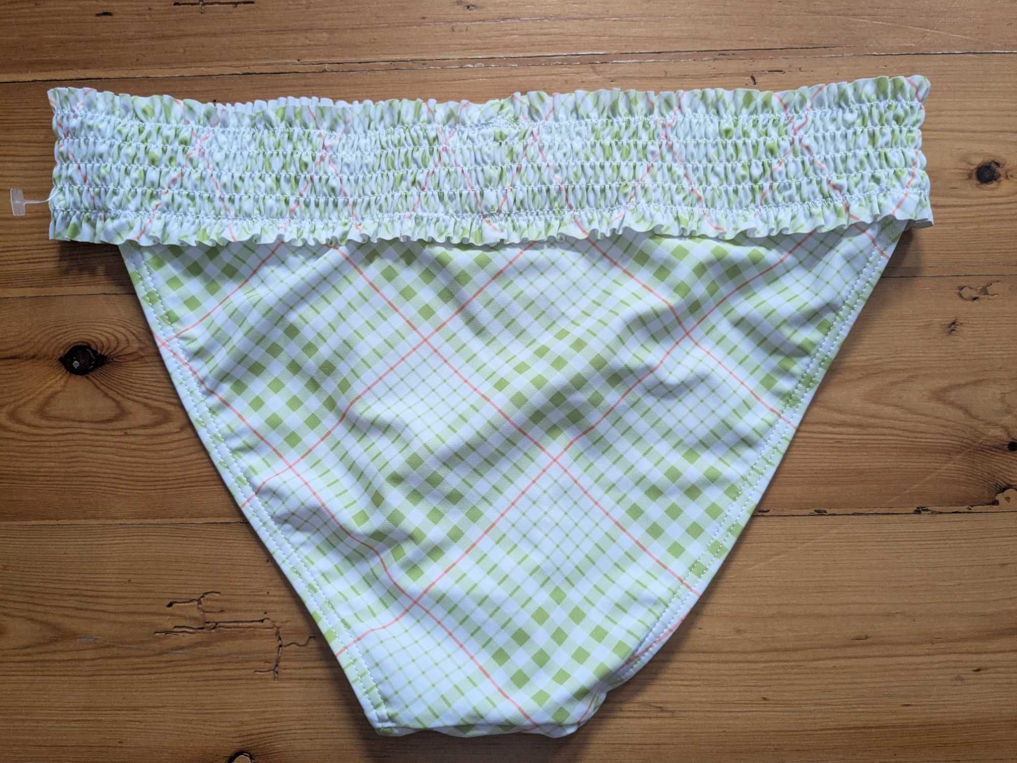 Next figi bikini w kratkę rozm. 38