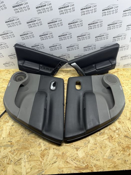 Дверні карти Кожа Renault Scenic 2 2003-2008рік ціна за комплект 4000