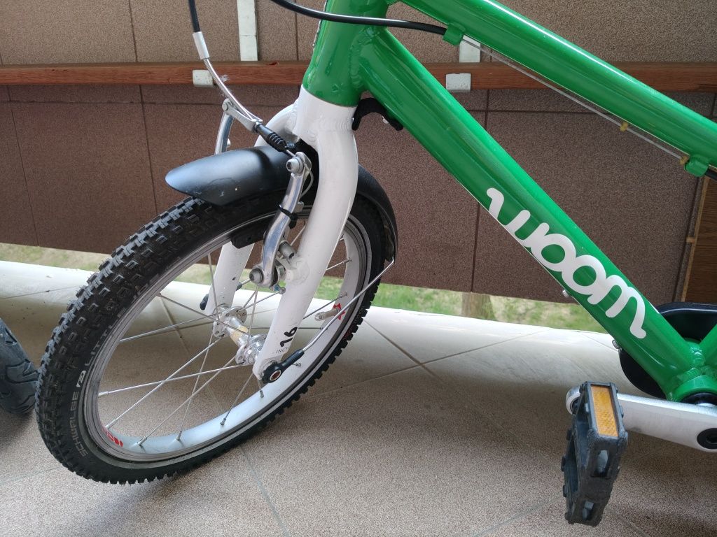 Lekki rower Woom 3 zielony