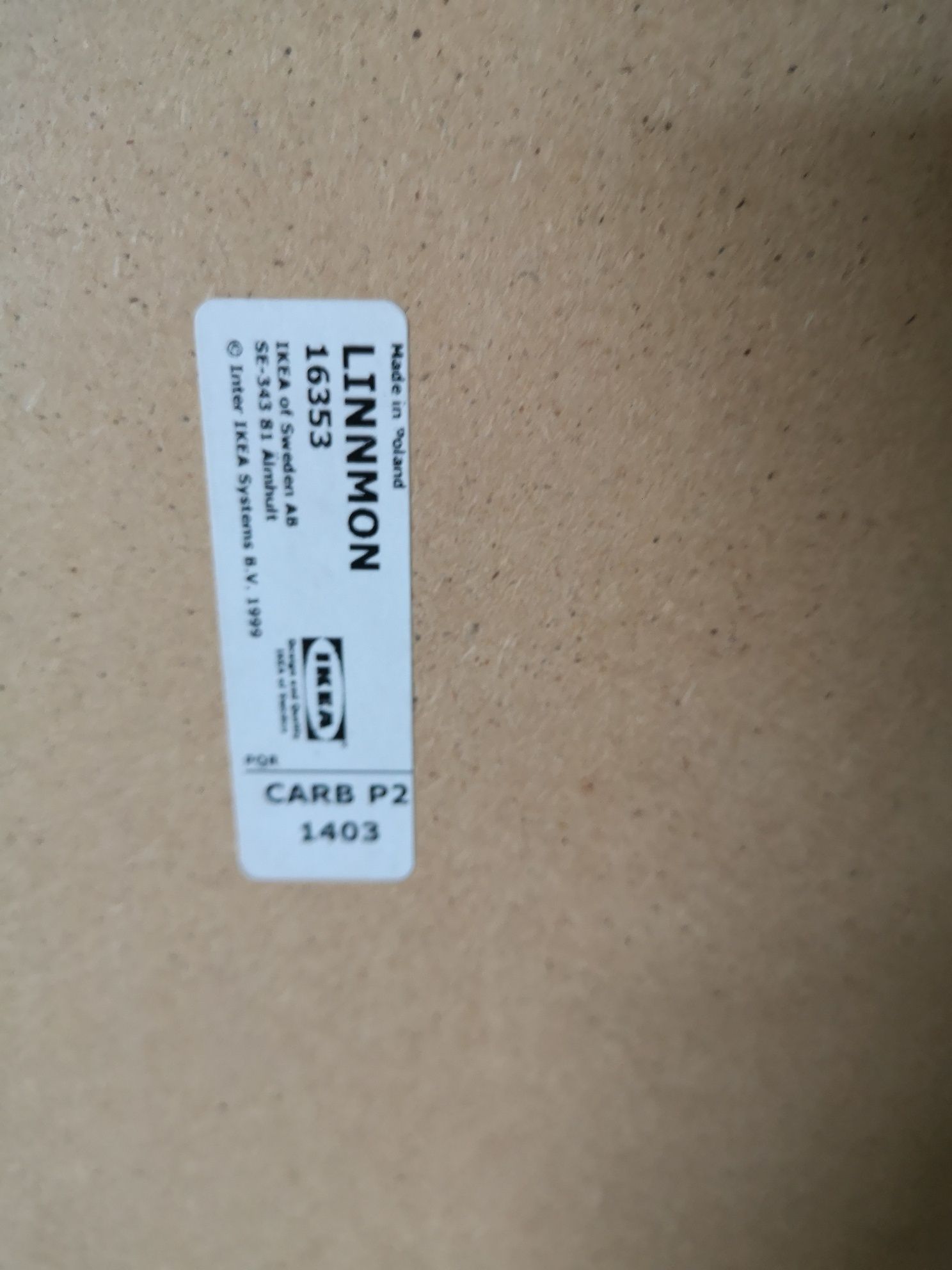 Biurko, stolik Ikea Linnmon, biały
