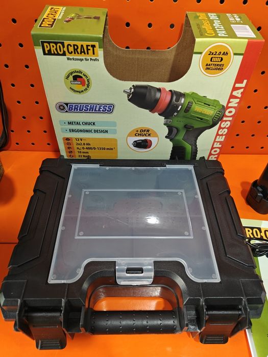 Шуруповерт Procraft PA12Pro DFR (2 акб)