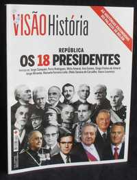 Revista Visão História República Os 18 Presidentes