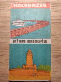 Kołobrzeg Plan miasta 1986