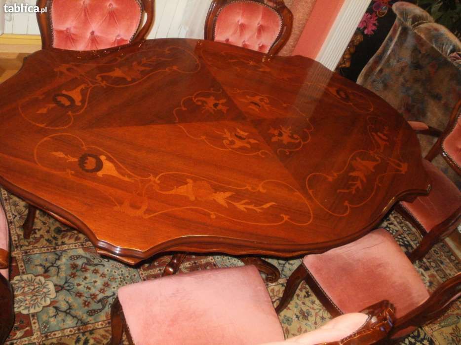 Stół ,krzesła komplet do jadalni