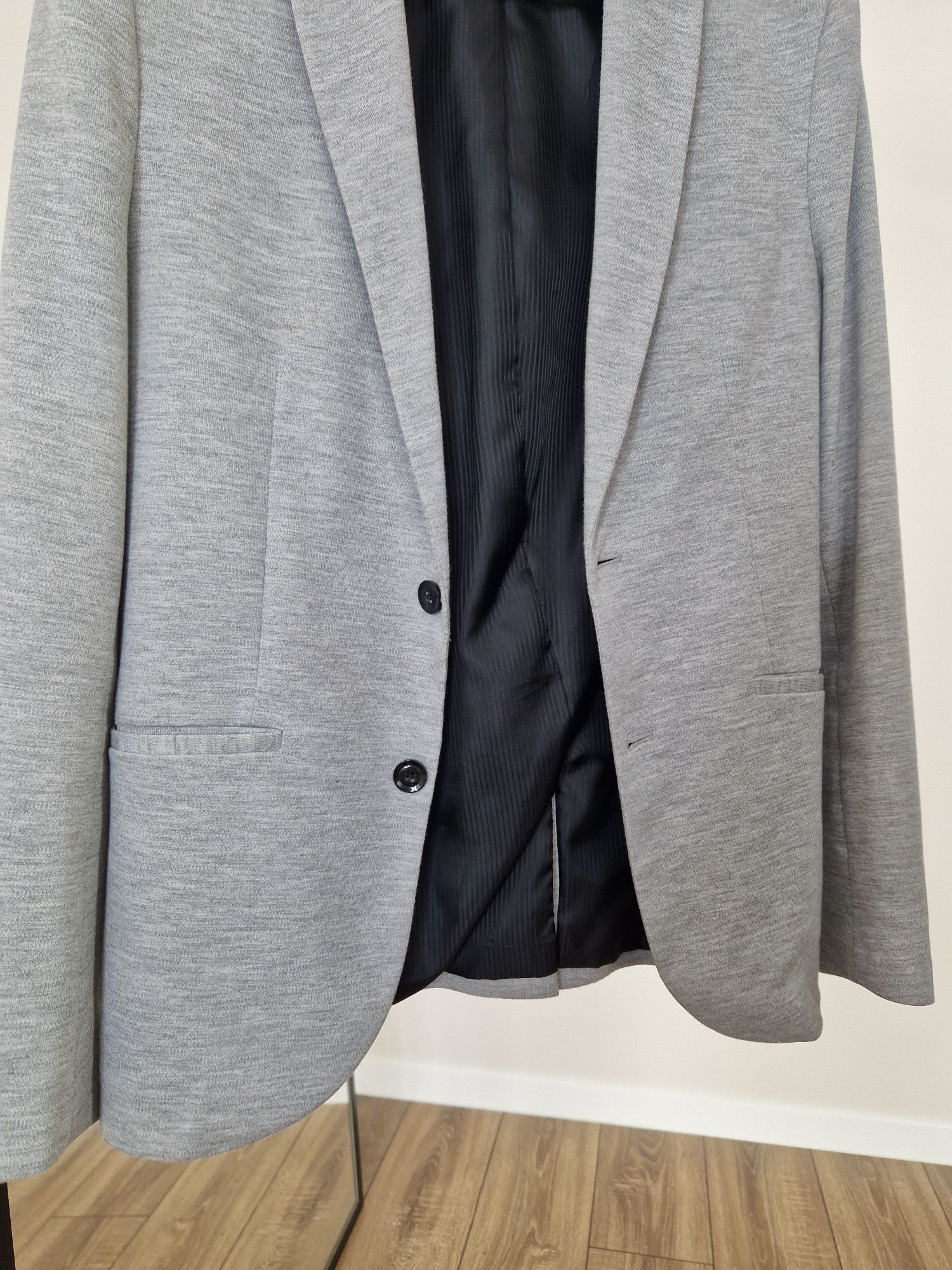 Пиджак Zara мужской серый