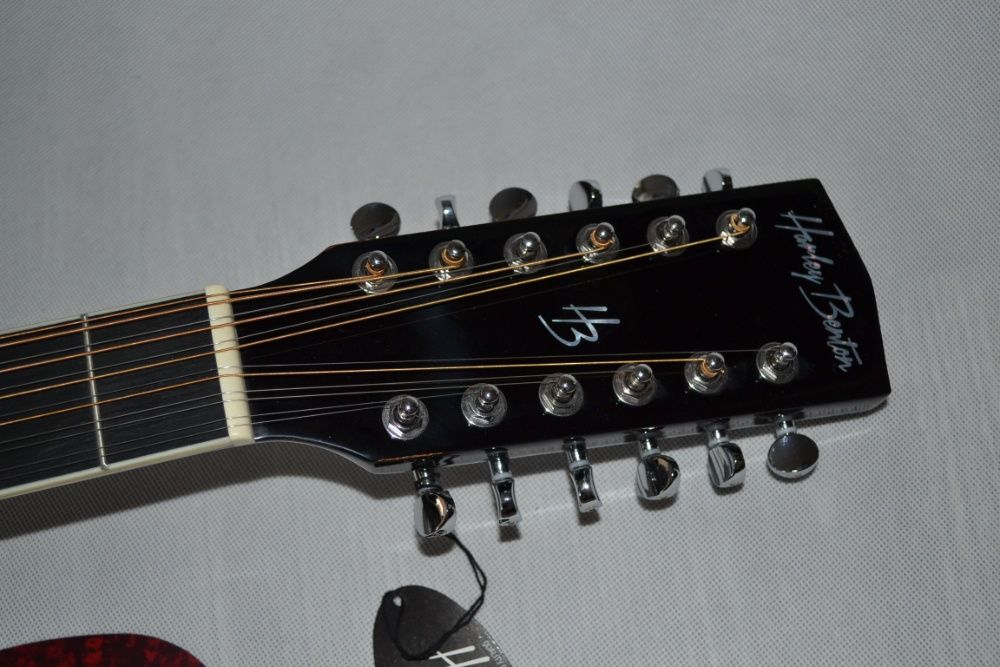 Harley Benton D-200CE BK nowa gitara 12 STRUNOWA - ustawiona!