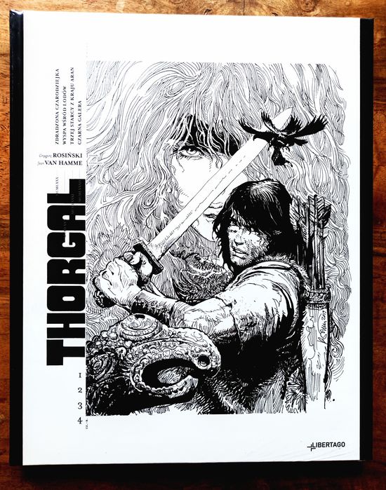 Thorgal. Wyd. zbiorcze (tomy 1-4) kolekcjonerskie Libertago. Nowe!