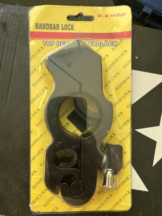 Протиугонний замок для мотоцикла