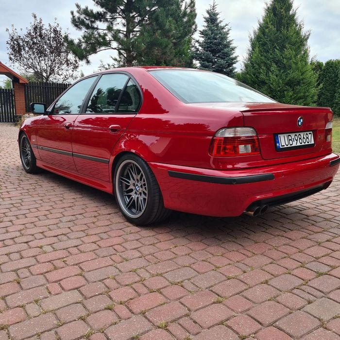 BMW Seria 5 Bmw e39 M pakiet polift lmola rot