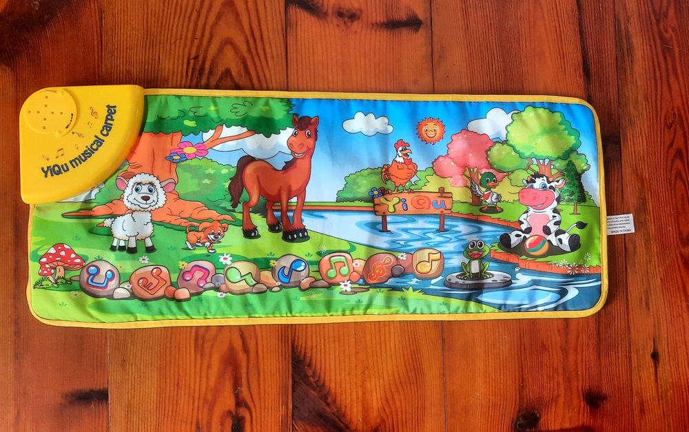 Килимок розвиваючий Ферма музичний світло YQ3004 73*31см