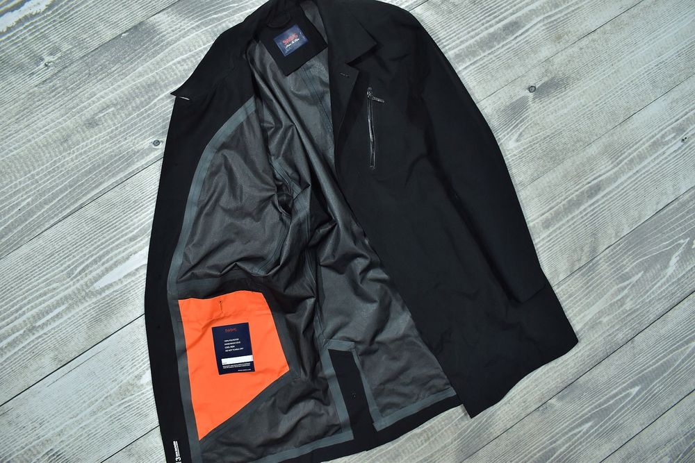 Swims 3 Warstwowa Elegancka Kurtka Męska Płaszcz M