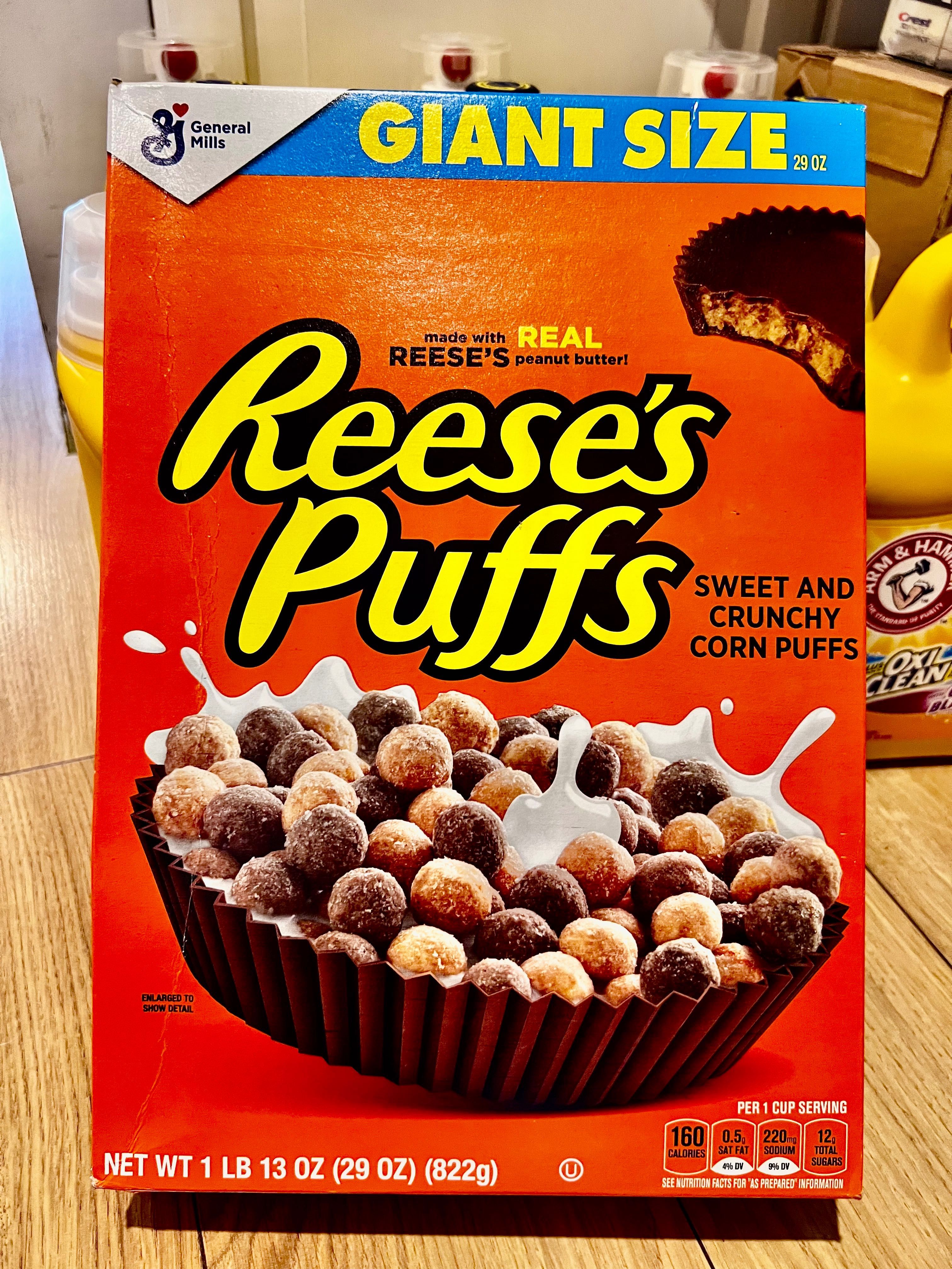 Płatki śniadaniowe Reese's Puffs z USA - 822 gramy