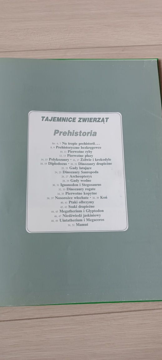 Prehistoria tajemnice zwierząt