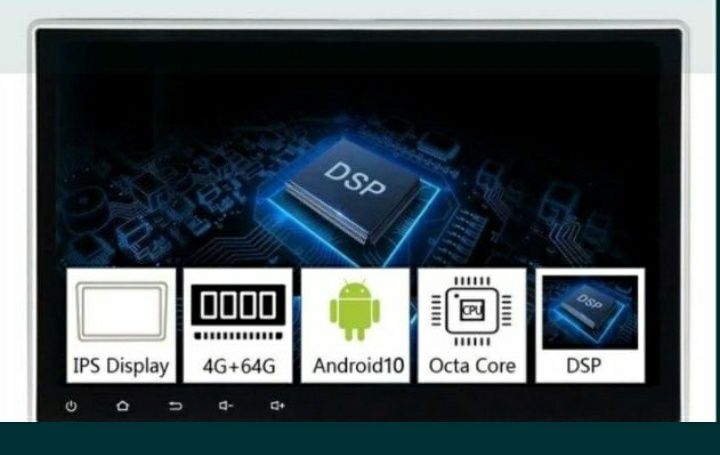 Магнитола универсальная 1Din
Android 10,0 
4 гб + 64 гб 8 ядер Радио D