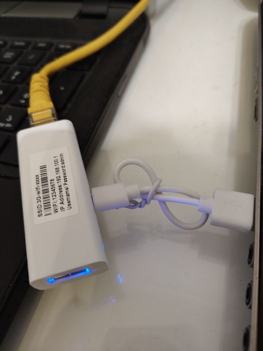 Router SSID 4G do Internetu