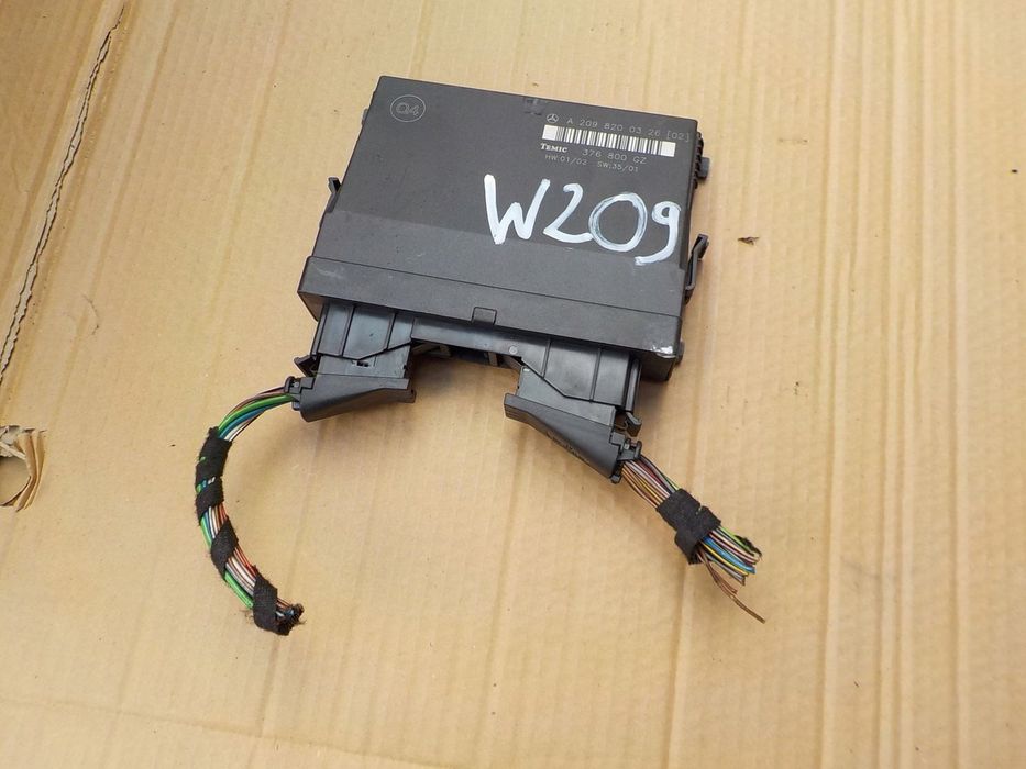 moduł komfortu mercedes clk w209 A2098200326