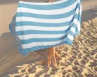 Fuikupe Ręcznik plażowy, kąpielowy, dla kobiet i mężczyzn, 140 x 70 cm