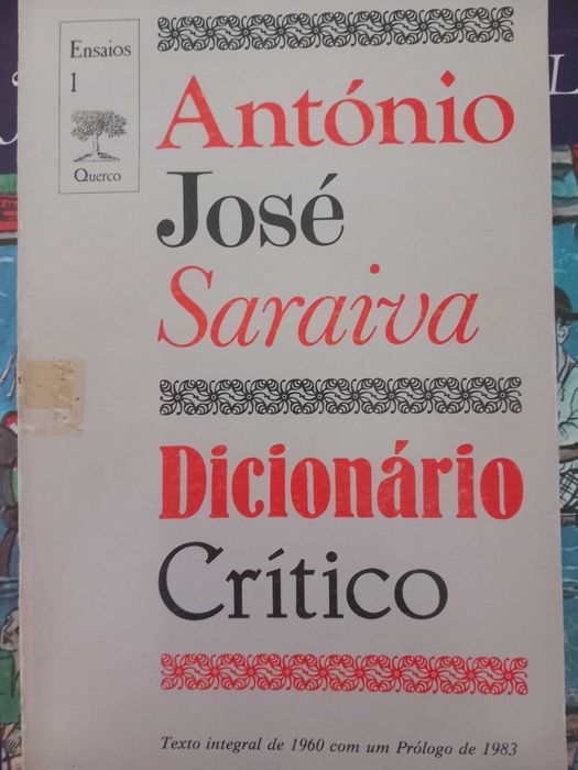 António José Saraiva, Dicionário crítico