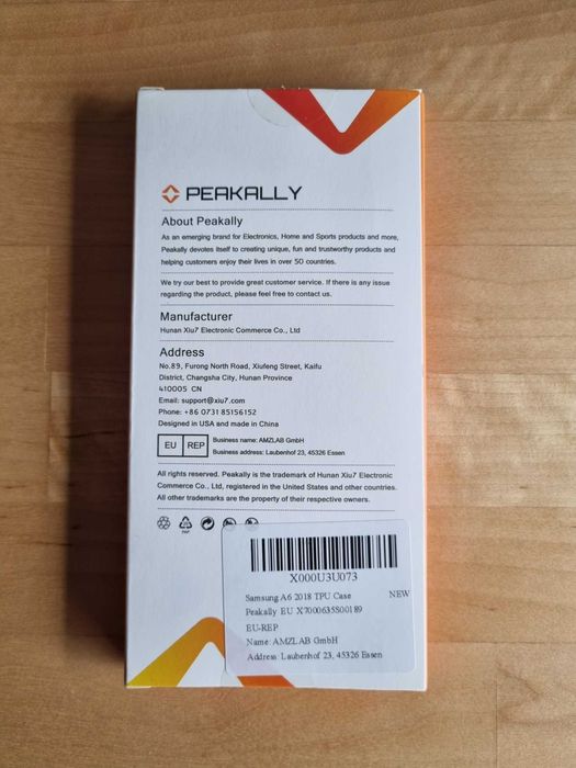 Capa Silicone Samsung A6 2018 - Nova