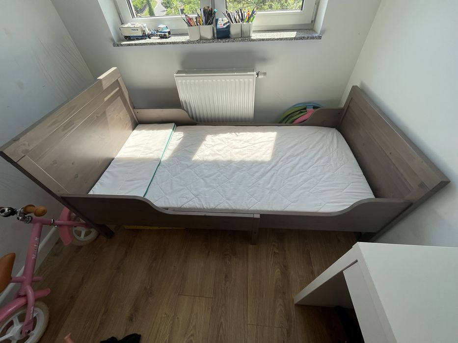 Łóżko IKEA dla dzieci SUNDVIK komplet, rosnące