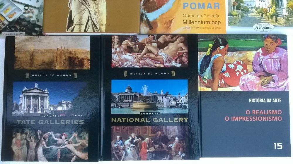 Livros Arte - Pintura / Aguarela / Cotação Arte / Museus / Técnica