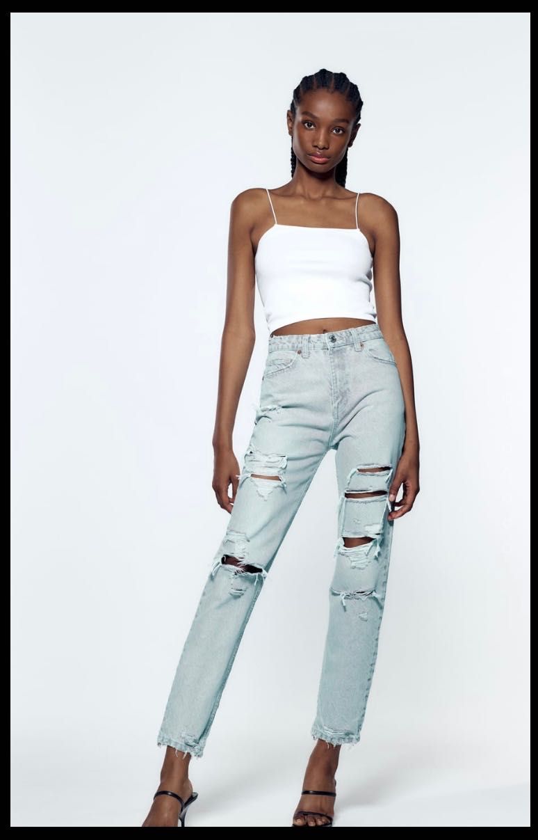 Zara стильні жіночі джинси