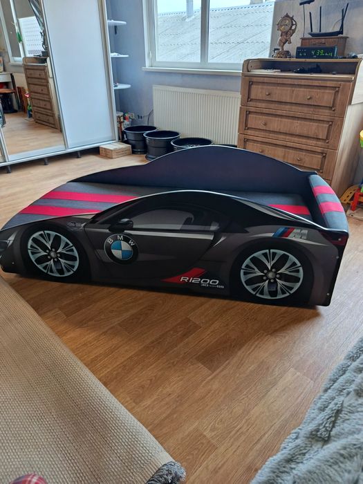 Ліжко дитяче авто БМВ. Кровать дитяча.