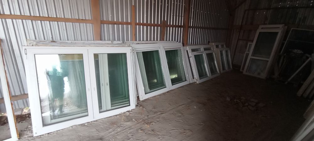 Sprzedam okna dwuskrzydłowe różne wymiary, duży wybór, dobrym stanie