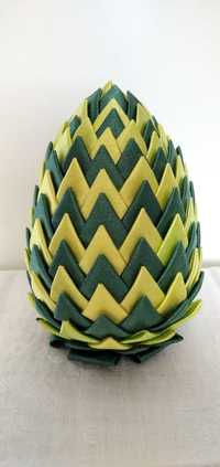 Dekoracyjne jajka styropianowe handmade