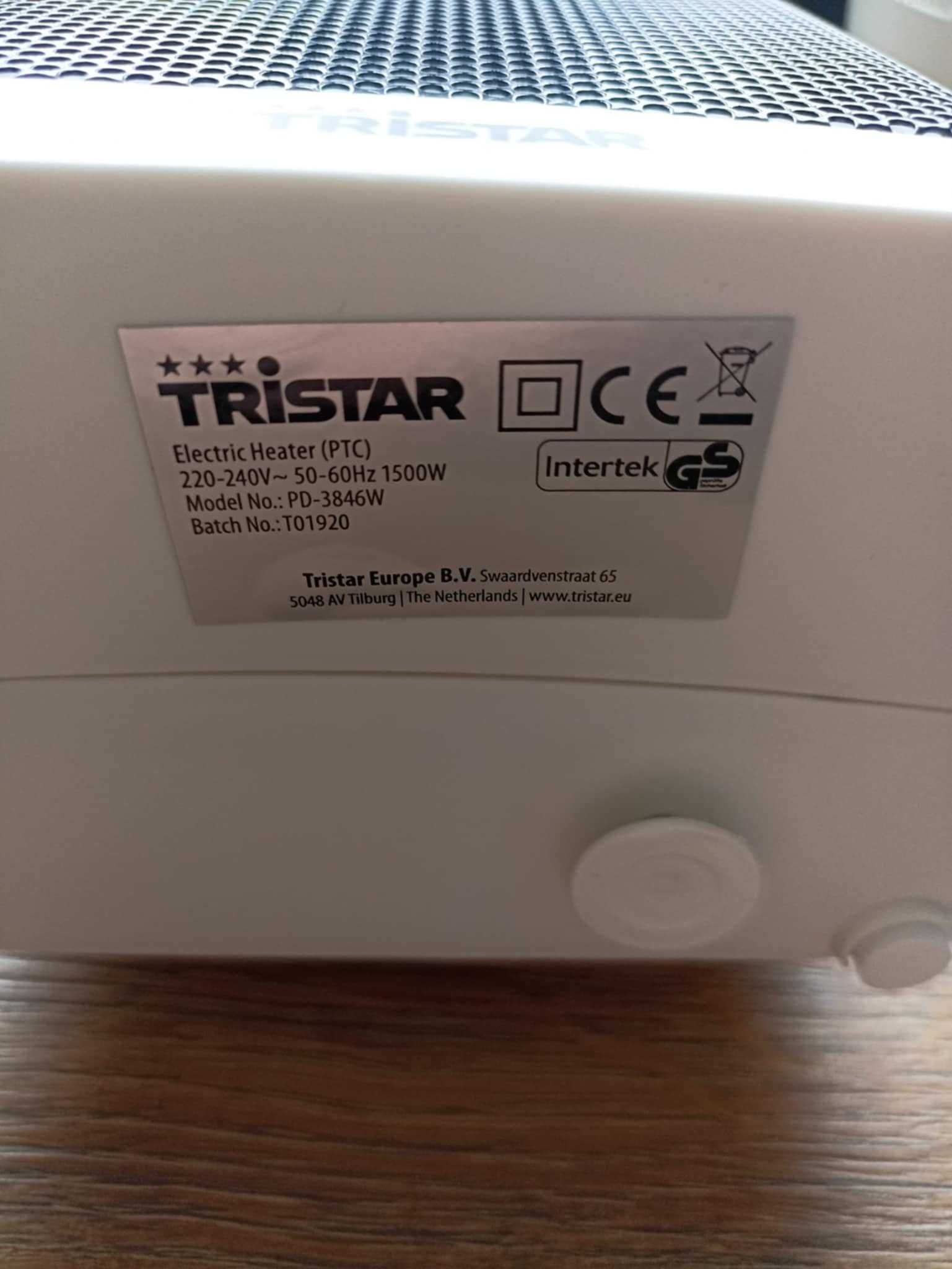 Termowentylator Ceramiczny Grzejnik Farelka 1500W TRISTAR PD-3846W