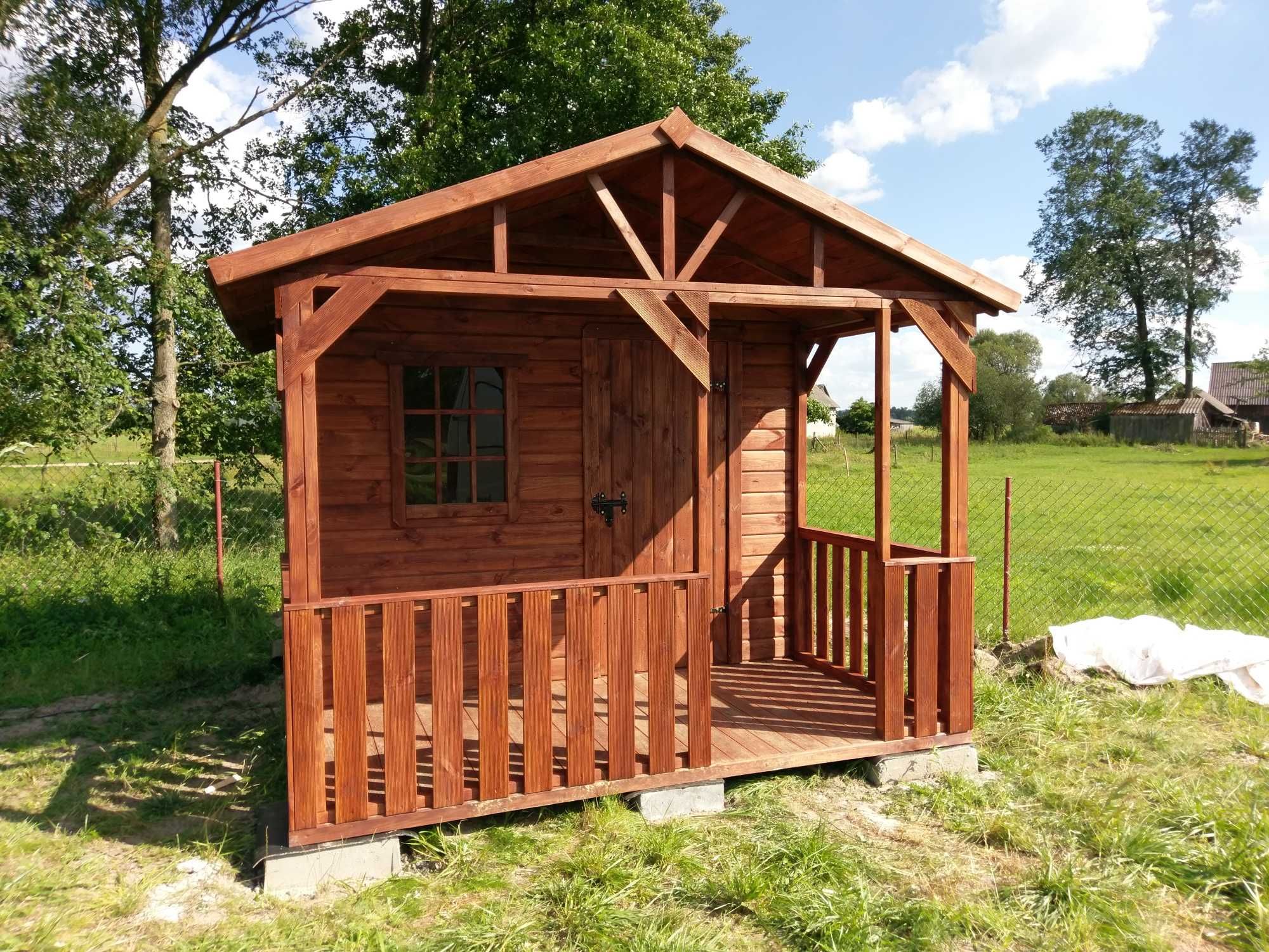 domek narzędziowy, domek drewniany, działkowy, ogrodowy, mały,