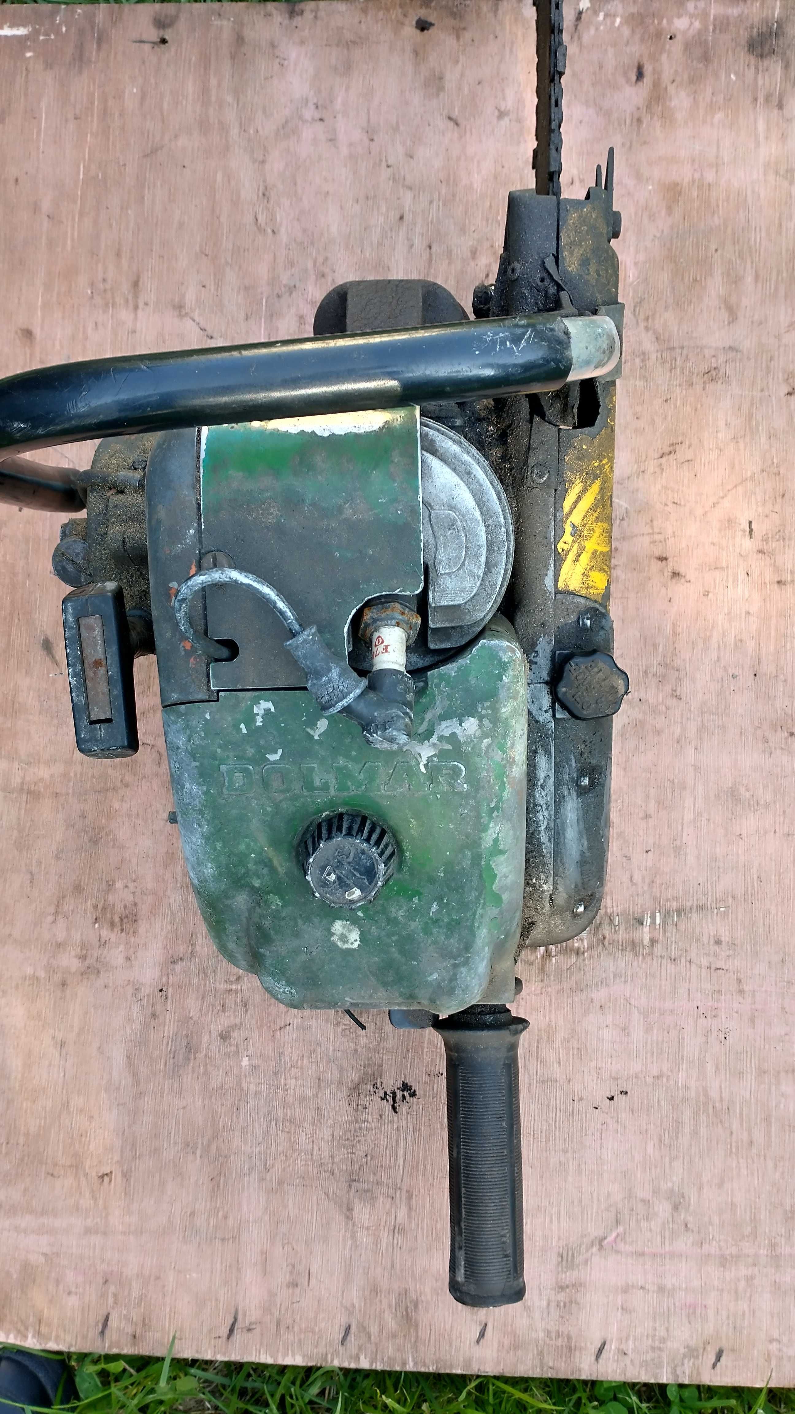 Dolmar CC 109 zabytkowa pilarka uszkodzona