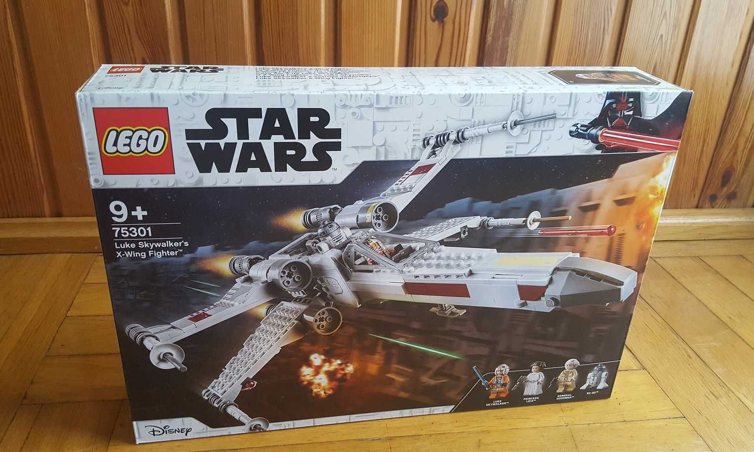 LEGO Star Wars 75301 + 75347 X-Wing Luke’a Skywalkera i Bombowiec TIE