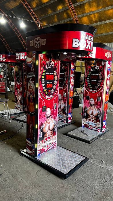 Силомер , автомат боксер , аттракцион , груша боксерская автомат