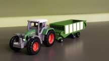 Siku traktor Fendt z przyczepą 1:87
