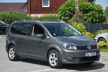 Volkswagen Touran 2.0D Panorama/ Ledy/ 2013/ Sprowadzony/ Oryginalny lakier