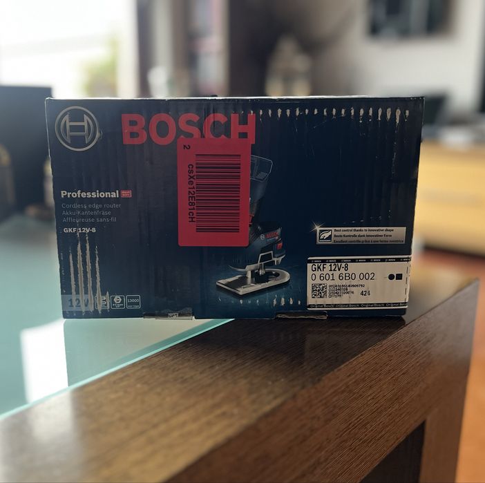 Frezarka krawędziowa BOSCH GKF 12V-8 oryginalna - nowa