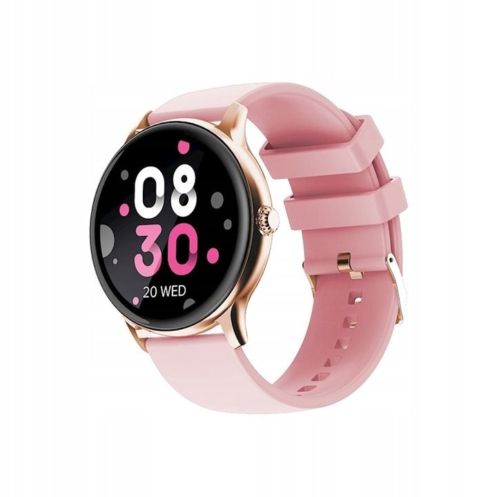 Smartwatch Zegarek Polskie Menu Damski Połączenia Sport Puls Watch Pl
