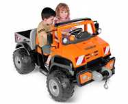 Ciężarówka PEG PEREGO TAURUS - GATOR  wyciągarka kogut 12V 12Ah 350W