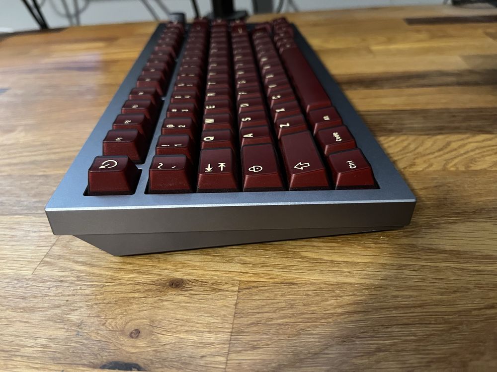 Klawiatura mechaniczna Keychron Q1 jak nowa | Durock Black Lotus