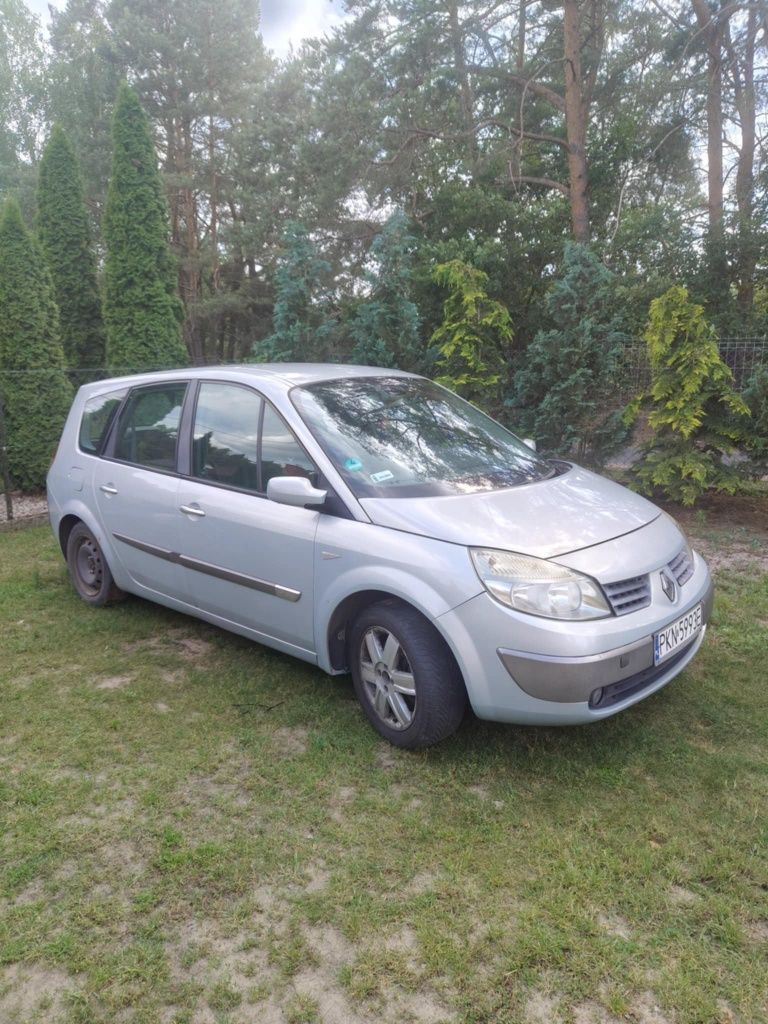 Renault scenic II uszkodzona turbina