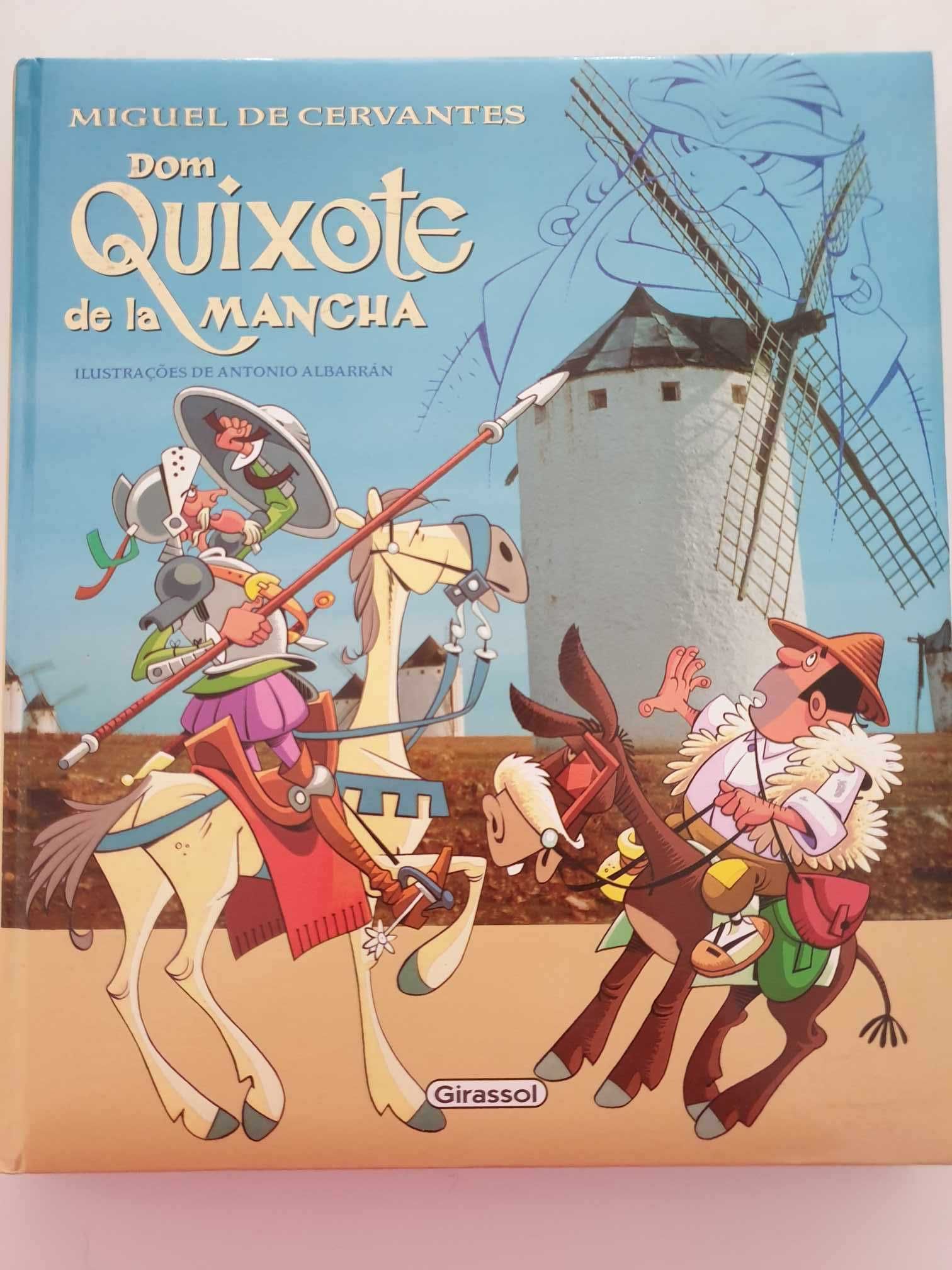 Livro D. Quixote de La Mancha