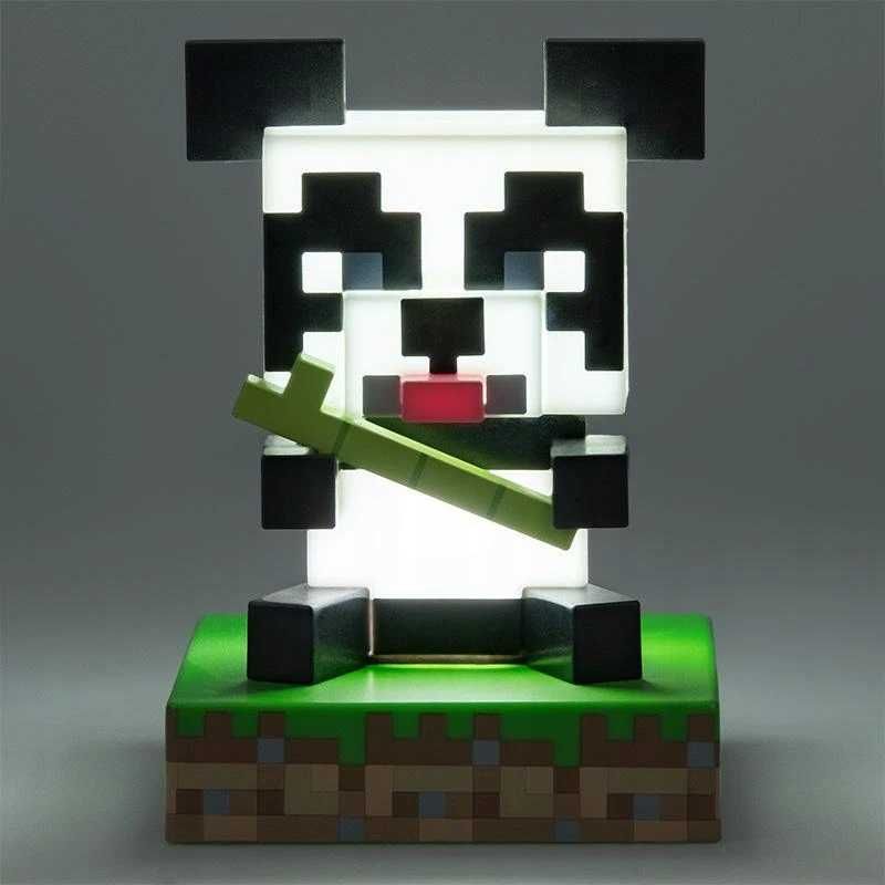 MINECRAFT Lampka Nocna PANDA Icons Light 11CM #009 Nowa Poznan