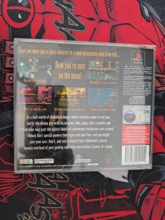 PS1 - Oddworld ABE ODDYSEE