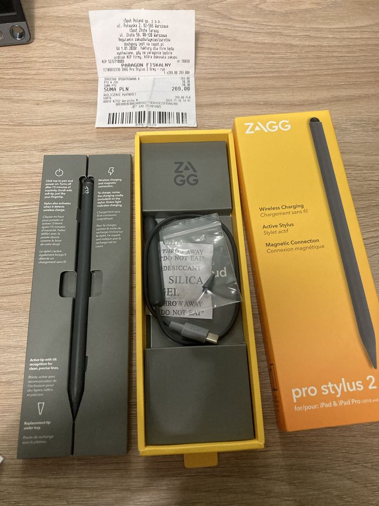 Pisak do iPada - Zagg pro stylus 2